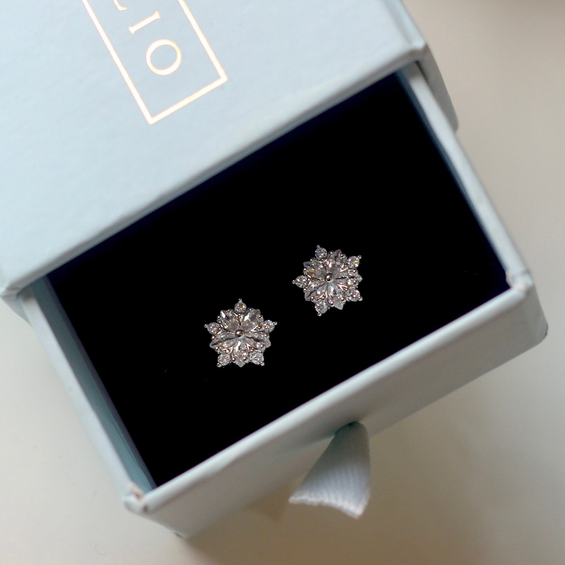 Snowflake Mini Stud