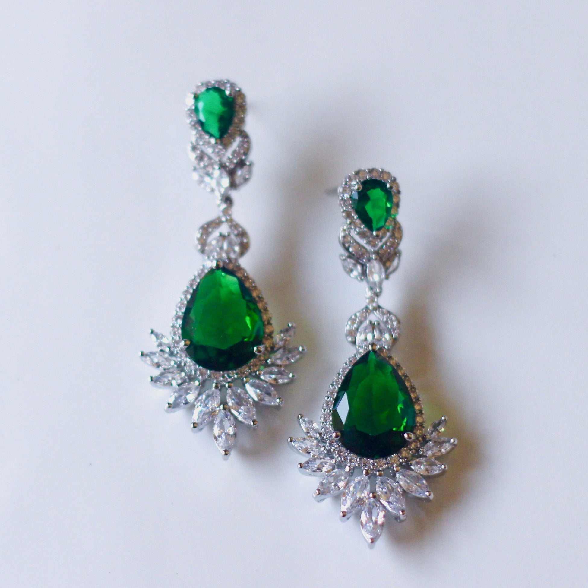 Emron Earrings-Green