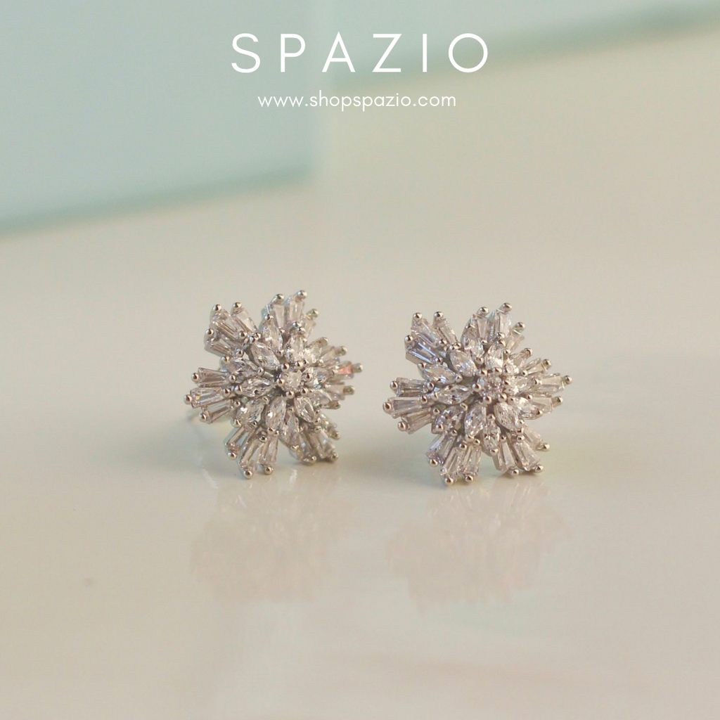 Crystal Ice Earstuds