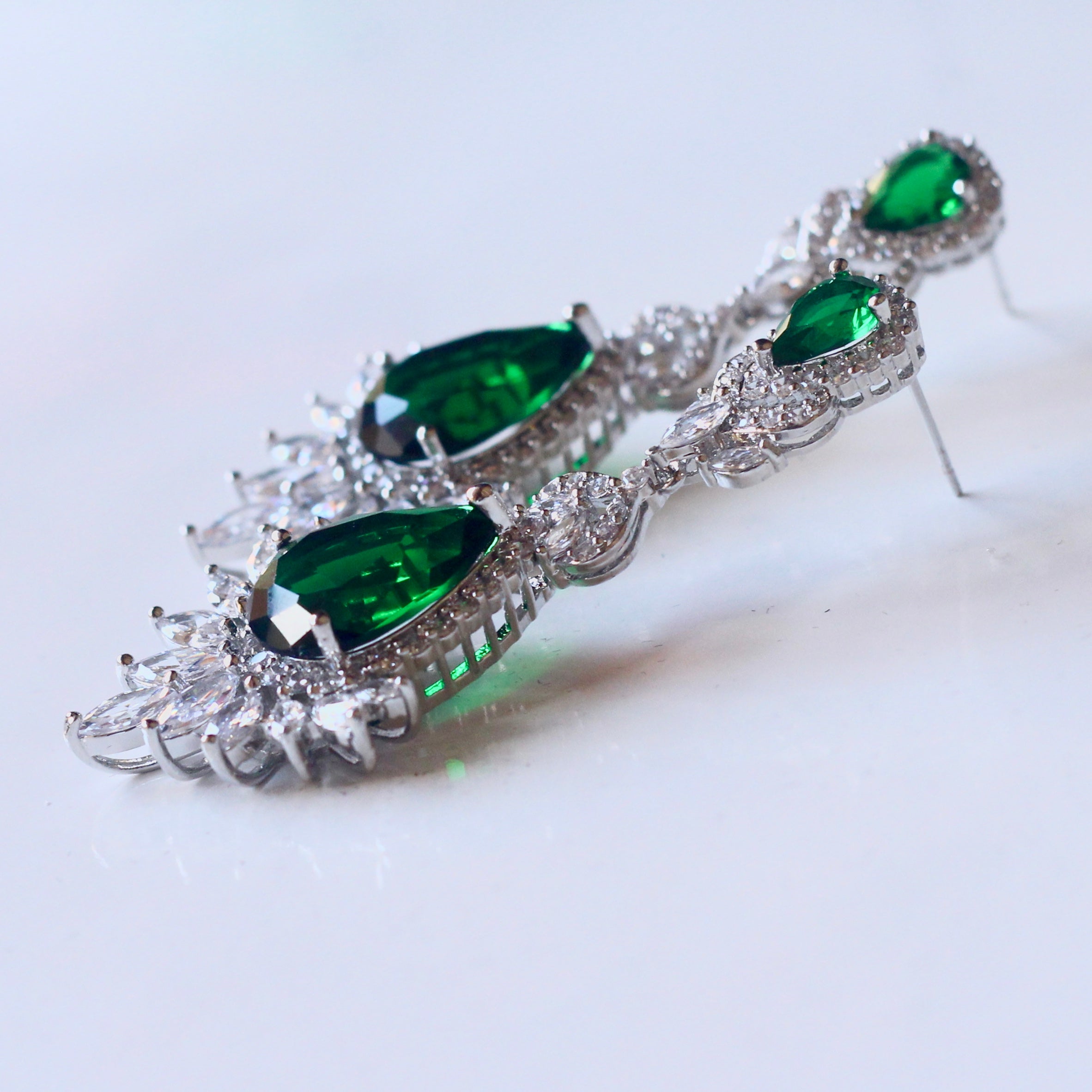 Emron Earrings-Green